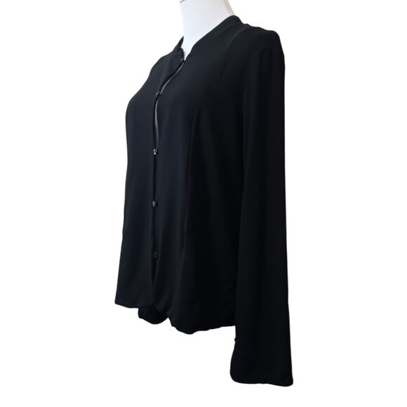 J.Jill Stretch Dressy Jacket Cardigan Blazer M Career Event Evening Comfort Trip - Picture 2 of 11